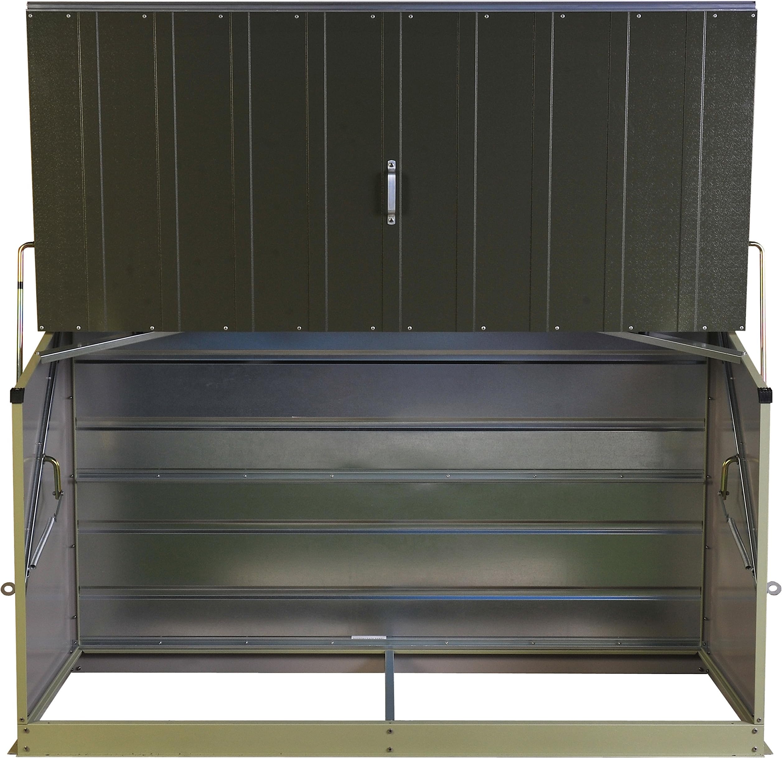 Trimetals Storeguard 196 x 89 x 113cm Storage Box - Green