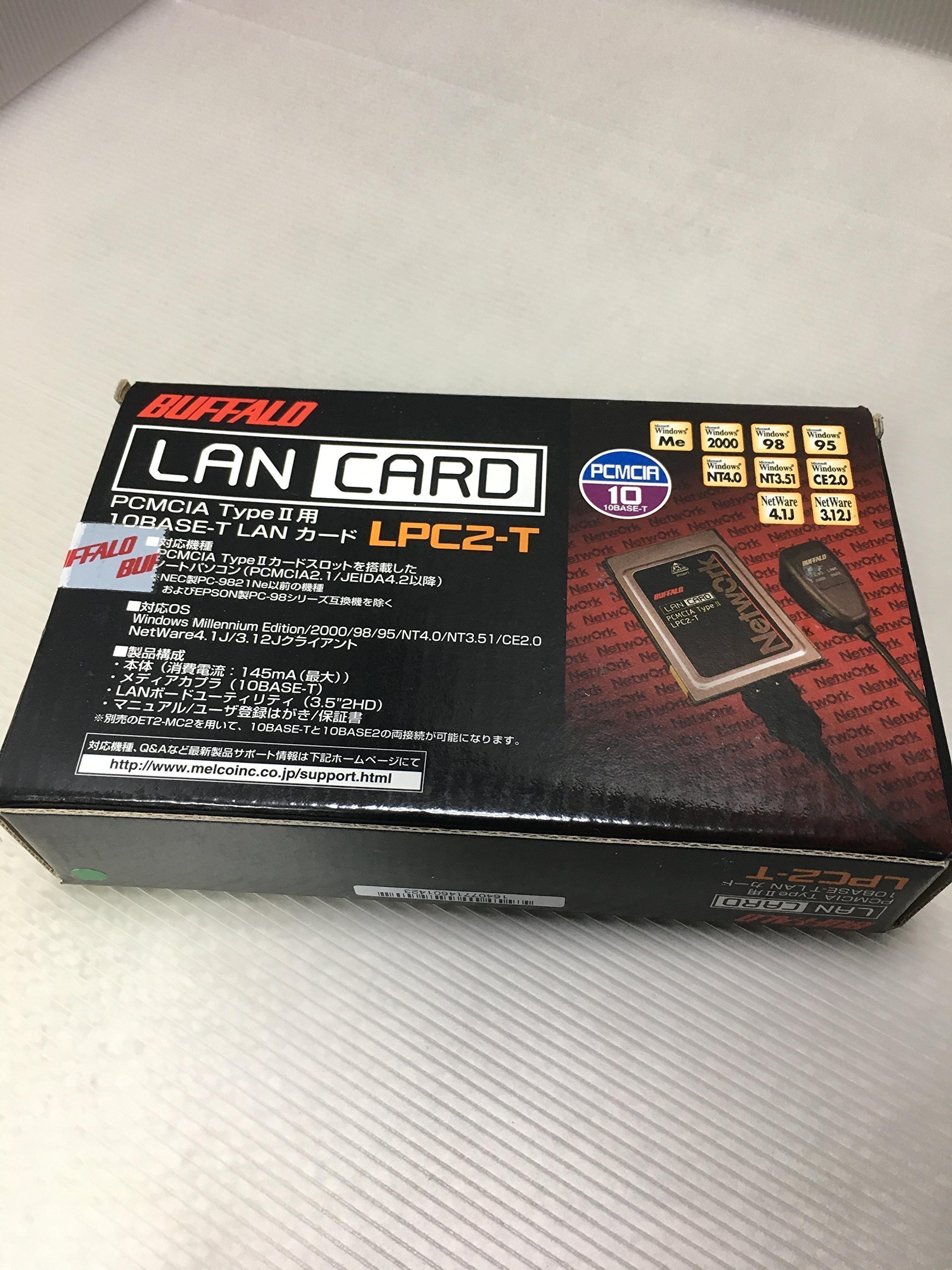 Amazon.co.jp: BUFFALO LPC2-T (PCMCIA用 LANカード) : Computers