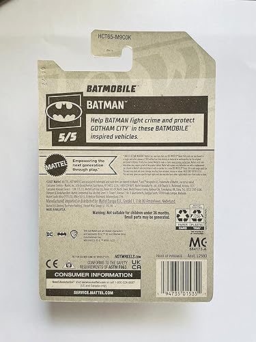 Miniatura 2 de Hot Wheels 2022 - Batmobile - El Batman 5/5 [Gris] 178/250