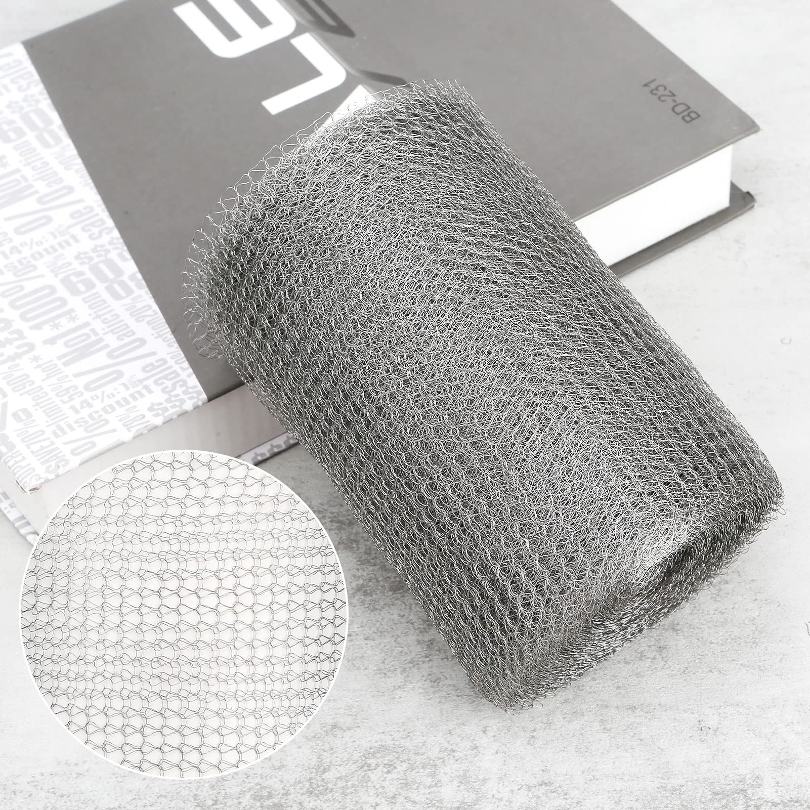 Rete In Acciaio Inossidabile | 12.7cm X 6m | Antinsetti E Roditori | Per Casa E Giardino - Foto 9