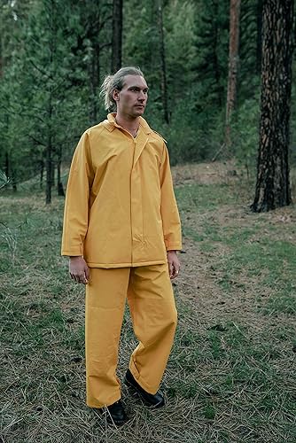 Miniatura 6 de Stansport mens Heavy Duty,bib Commercial Rainsuit Yellow