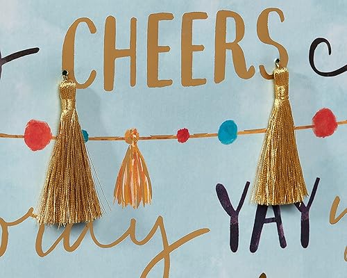 Miniatura 3 de Papyrus Bolsa de regalo grande de 13 pulgadas (hurra) para cumpleaños, bodas, despedidas de soltera, baby showers y todas las ocasiones (1 bolsa)