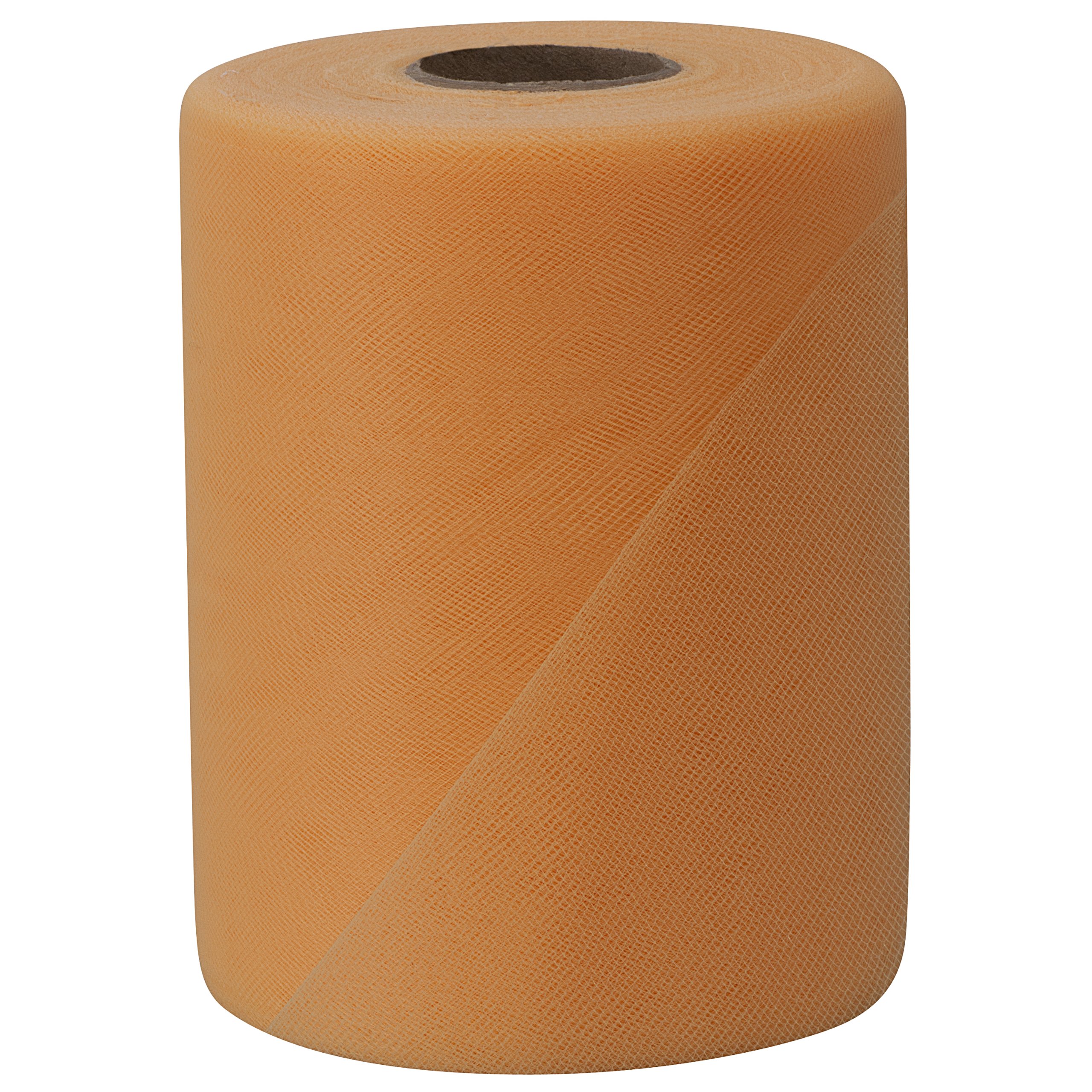 Falk Fabrics Tulle Spool - 6 Inches By 100 Yards, Light Ivory, For Tutus, Gift Wrapping & Decor