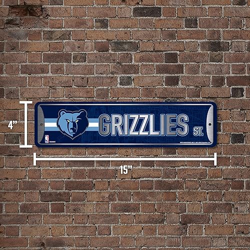 Vista 14 de Rico Industries NBA Basketball Metal Street Sign