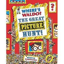 Wheres Waldo? The Great Picture Hunt A Hidden Object Activity Book Including Stickers, Spot-the-Difference Spreads, Search & Find Puzzles, More - a Perfect Gift & Travel Companion for All Ages
