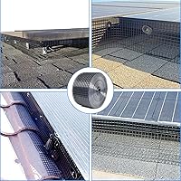 Vista 6 de YESON Protector de Panel Solar, Rollo de Protector de Bichos Revestido de PVC de 6 Pulgadas X 100 Pies para Alambre de Pantalla de Panel Solar