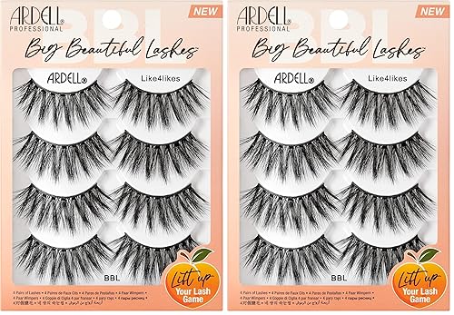Miniatura 3 de Ardell Pestañas grandes y hermosas como 4likes, 4 pares