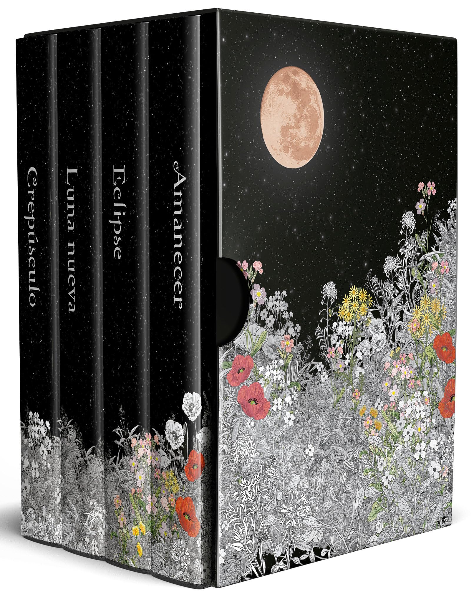 Estuche Saga Crepúsculo (contiene: Crepúsculo, Luna nueva, Eclipse y Amanecer)