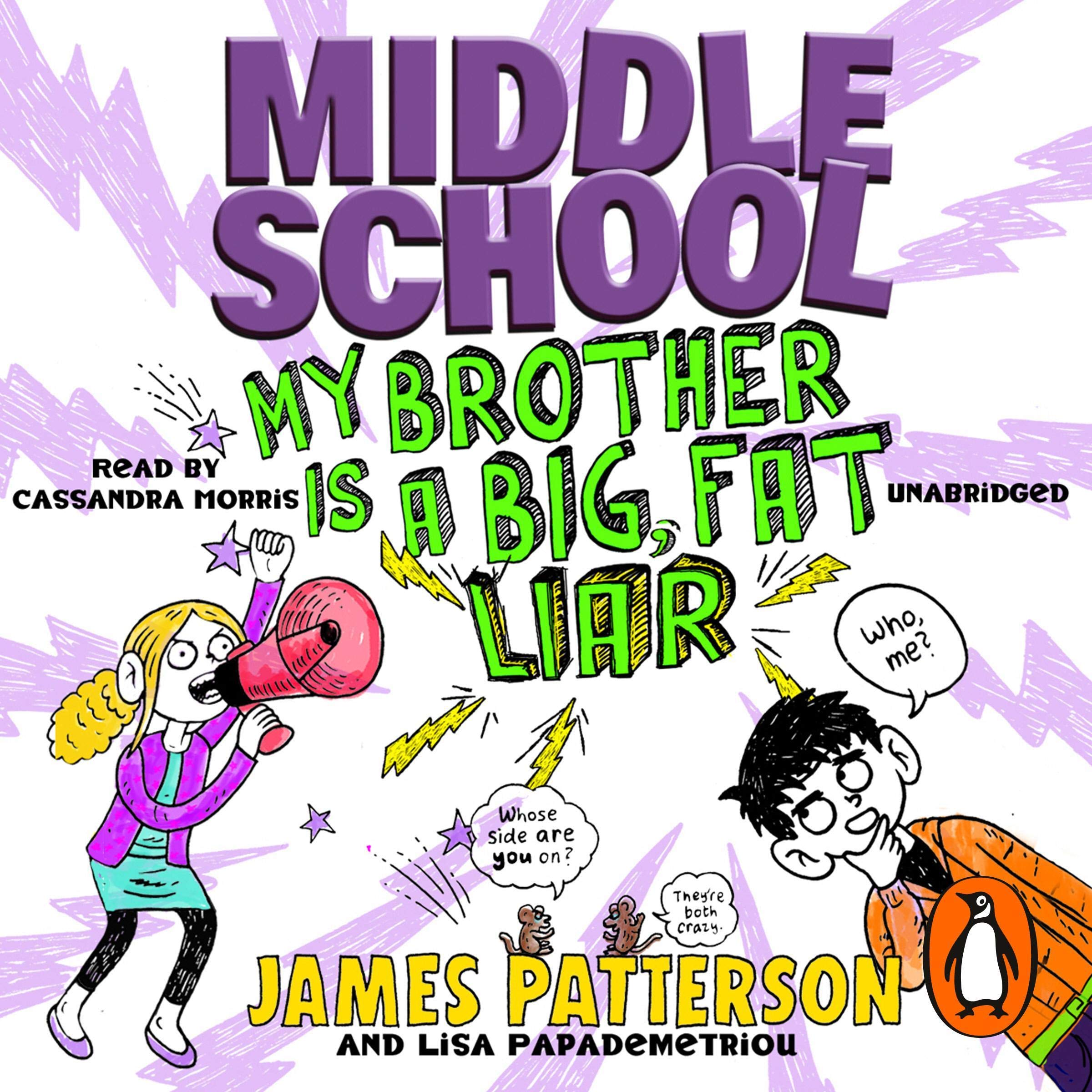 Cover art for Middle School: My Brother Is a Big, Fat Liar