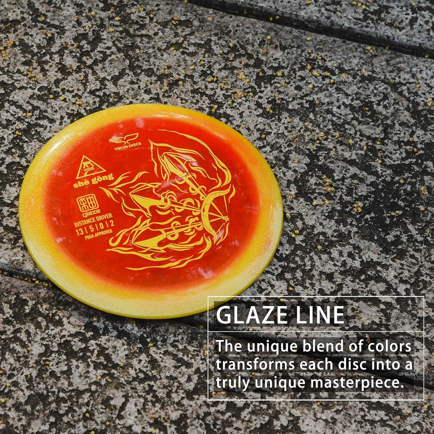 Yikun Professional Disc Golf Shegong Distance Driver and Mid Range Disc Golf YAO