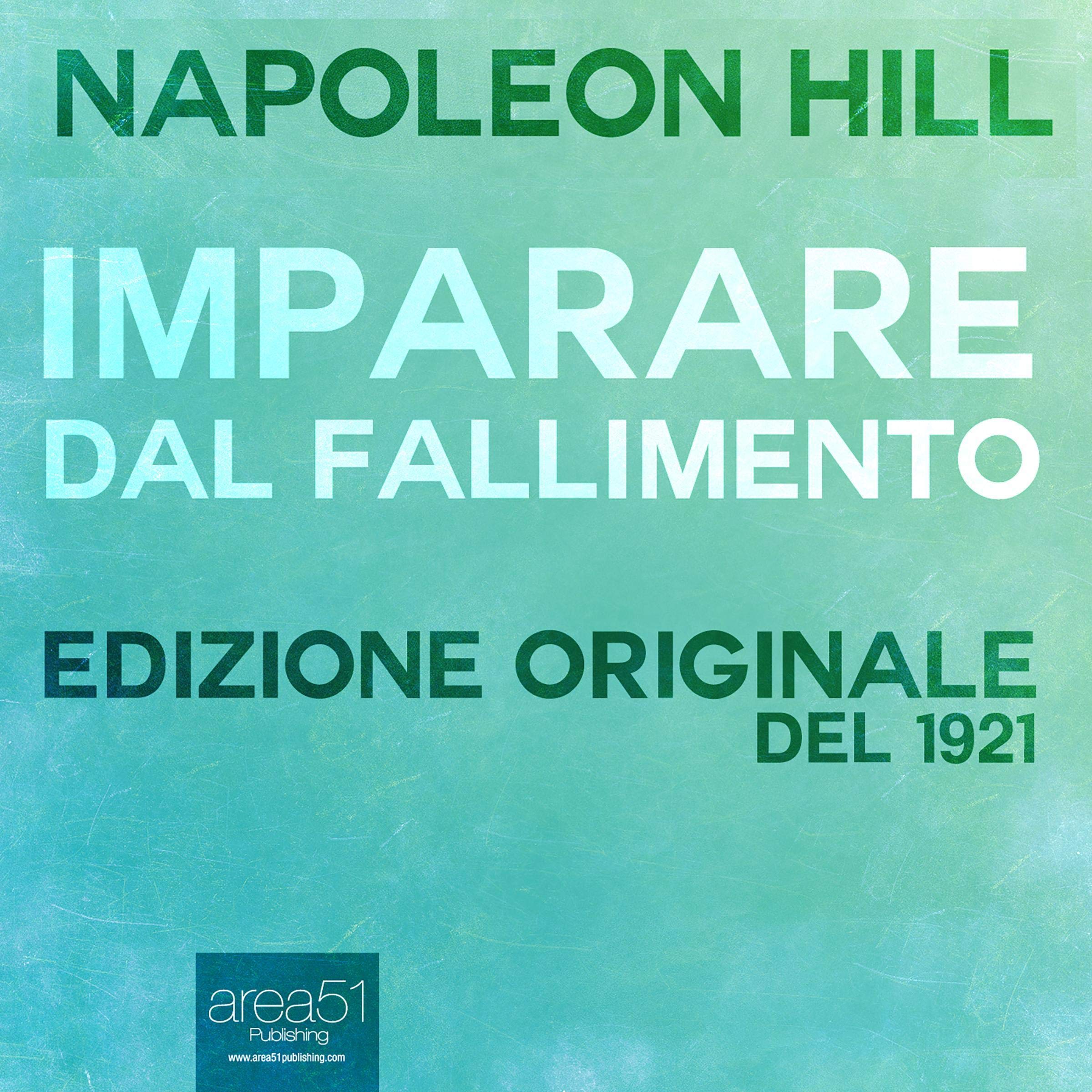 Imparare dal fallimento: Edizione del 1921