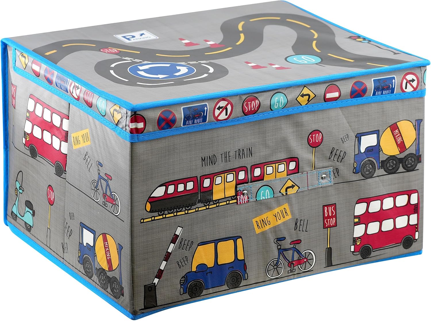 Large Collapsible Jumbo Storage Box Folding Storage Chest Kids Room