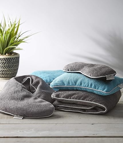 Miniatura 3 de Bucky Terapia Terapéutica de Viajes Calient, Gris, Envoltura de cuello