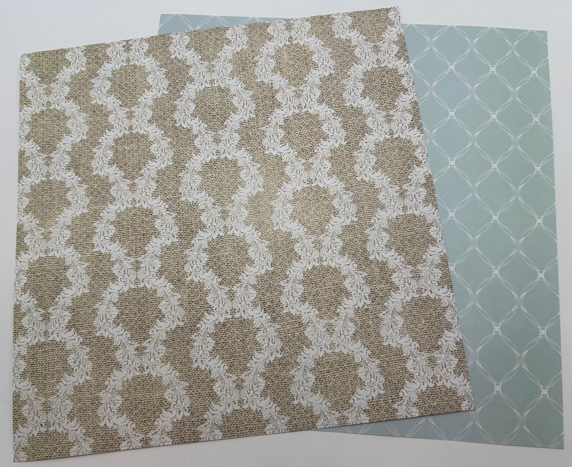 Scrapbook Customs Tematyczny zestaw do scrapbookingu papieru, konopa i koronka
