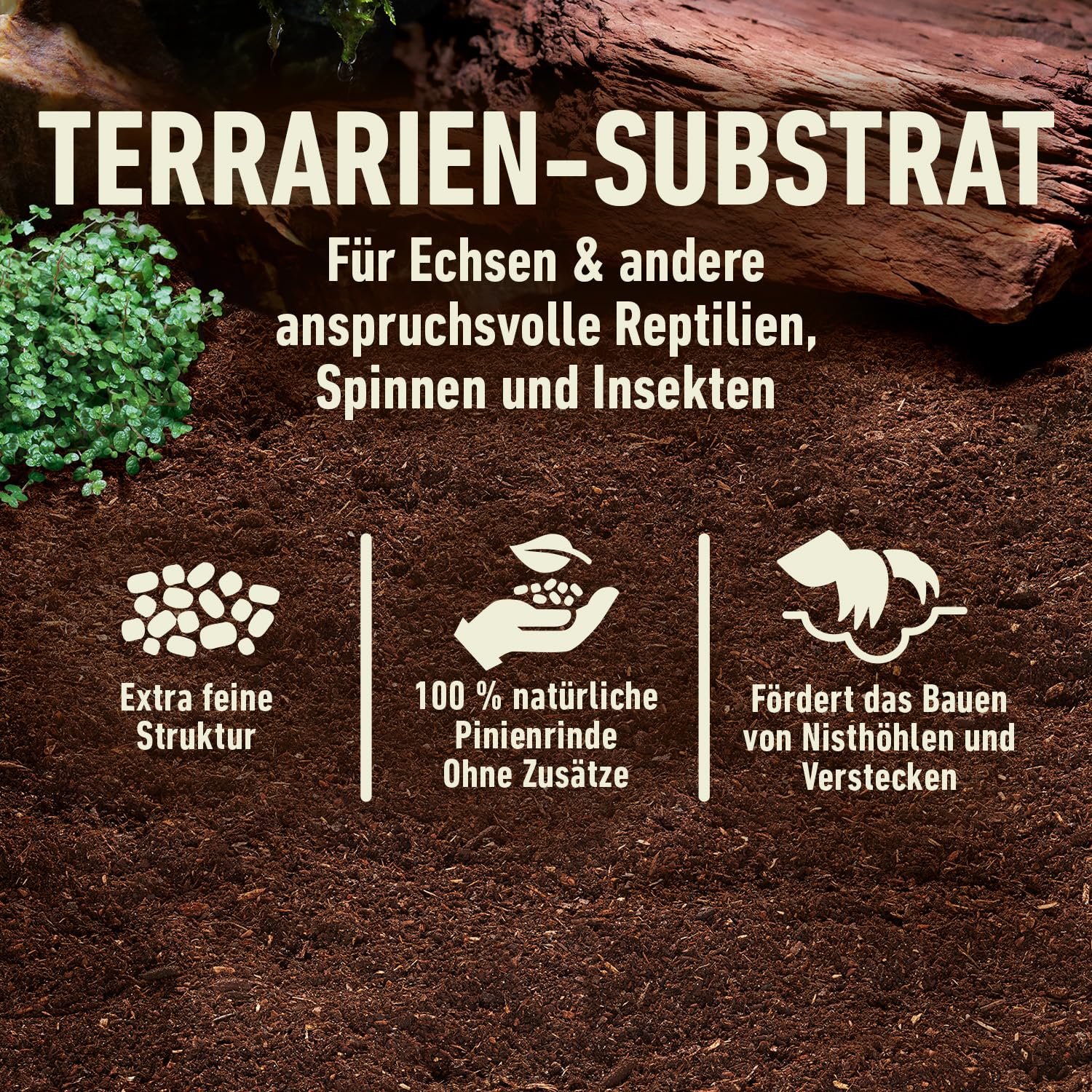 COMPO Podłoże do terrariów Zoo, uniwersalny, drobna ziarnistość 0-5 mm