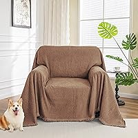 Vista 30 de MYSKY HOME Funda de Sofá Boho Súper Suave Fundas de Sofá para Sofá de 2-3 Cojines, Funda Moderna de Sofá de Jacquard Negro Funda de Loveseat Futón