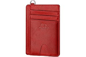 Slim Minimalist Wallet: RFID-Blocking Security Meets Sleek Style