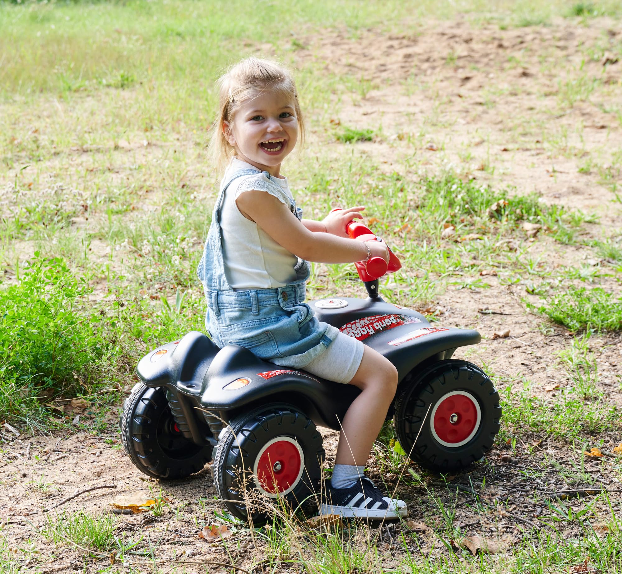 BIG Spielwarenfabrik 56413 Big Bobby Quad Racing Rosso