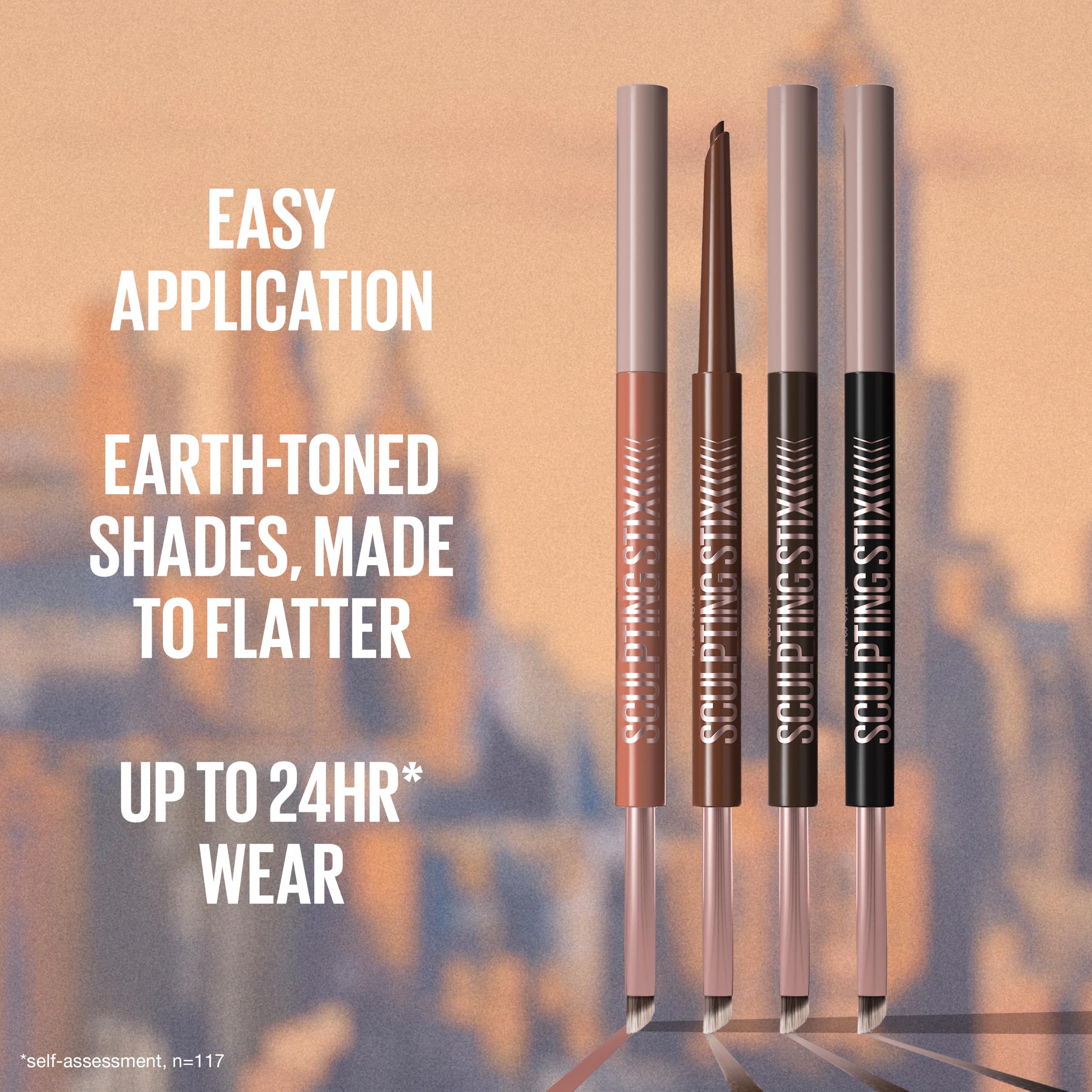 MAYBELLINE NEW YORK SCULPTING STIX 011 ROSY SCULPT, kredka do oczu, 5,5g