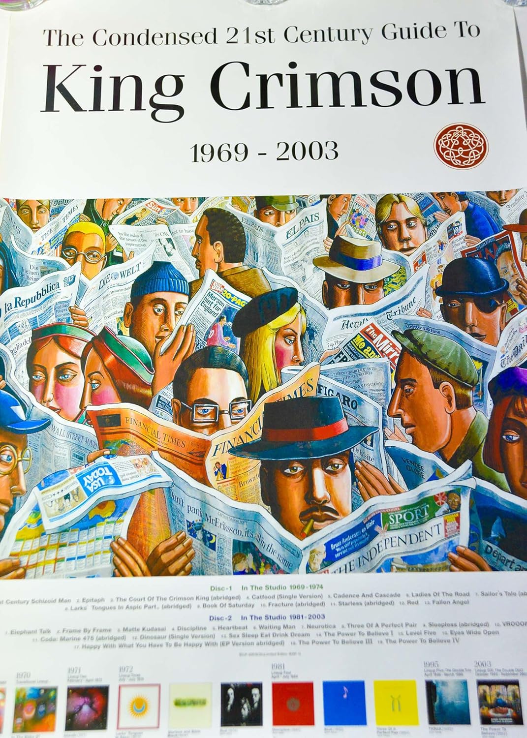 King Crimson The Condensed 21st Century Guide to King Crimson 1969