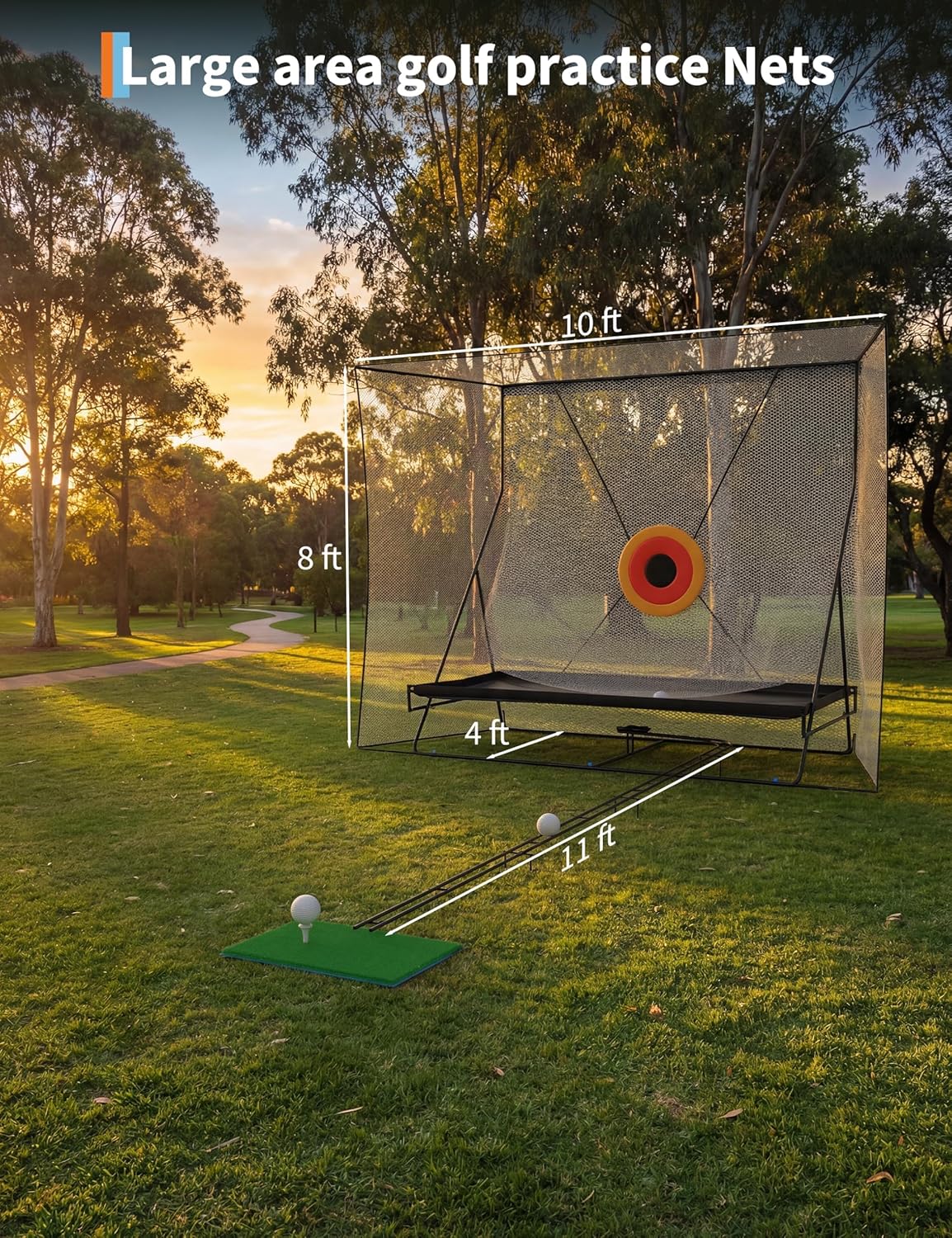 10x8Ft Golf Hitting Net