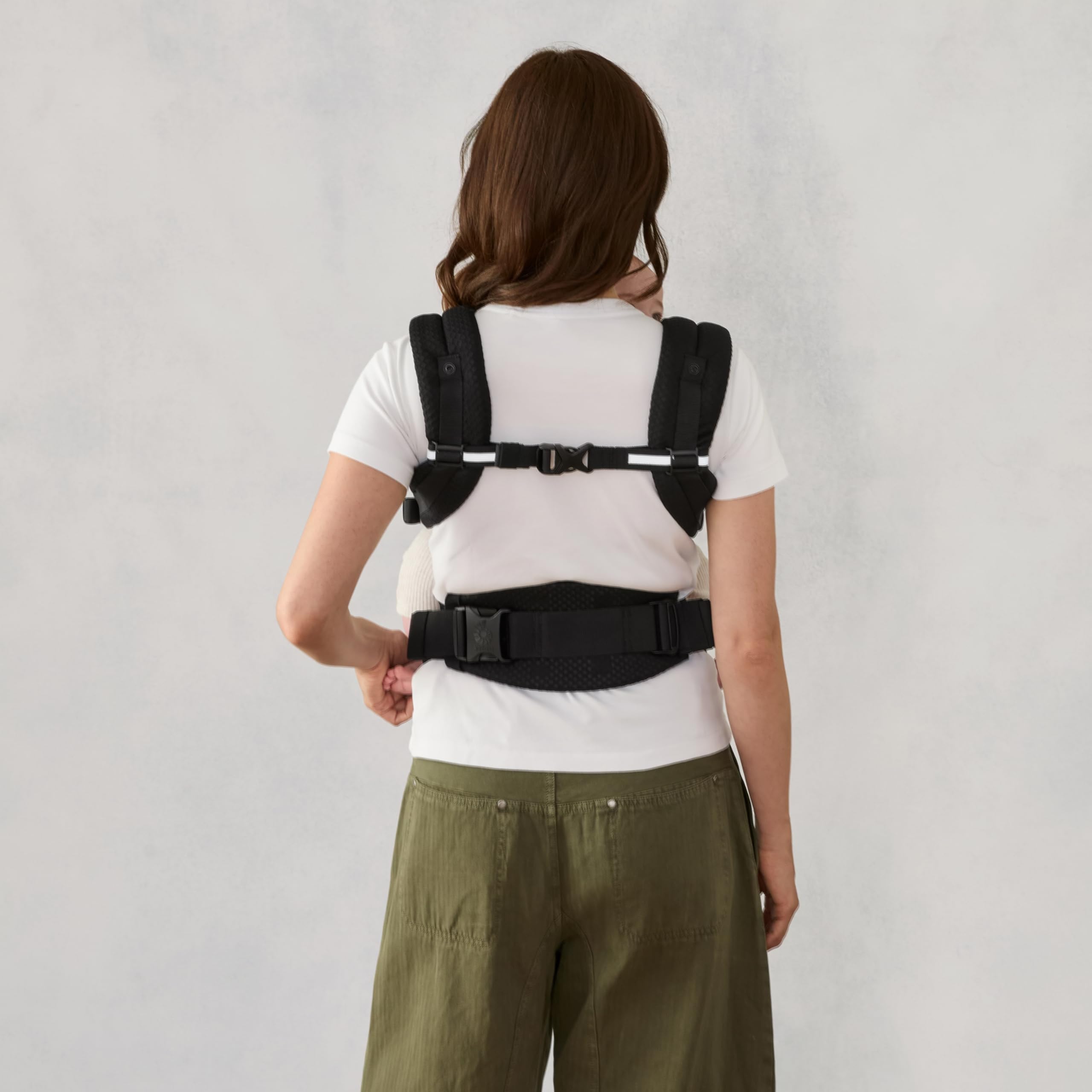 Ergobaby Porte-Bébé Adapt Onyx Black 3 positions Mesh SoftFlex ventral dorsal nouveau-nés