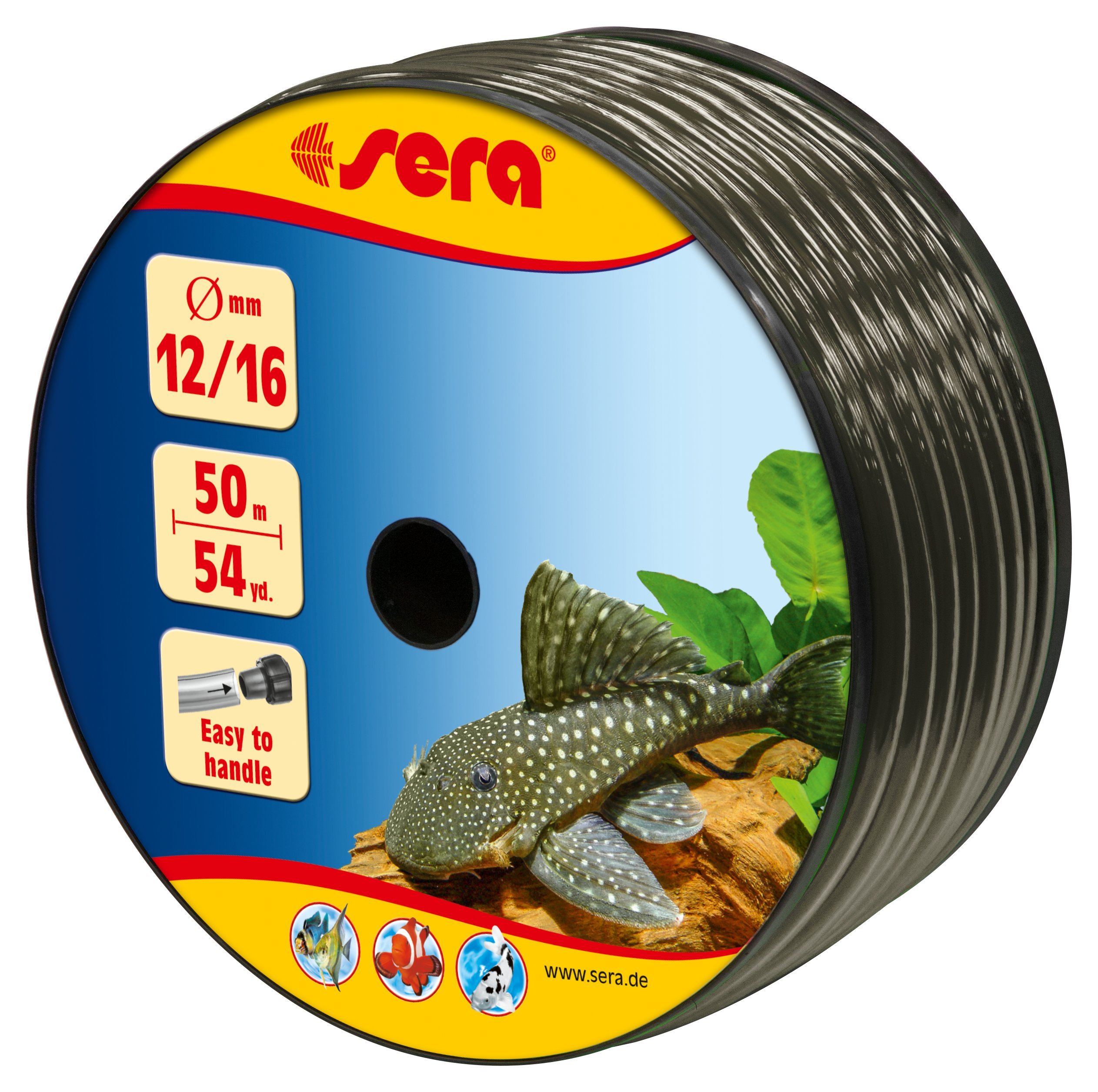 Sera 32136 Aquarium Hose 12/16 50 m Grey