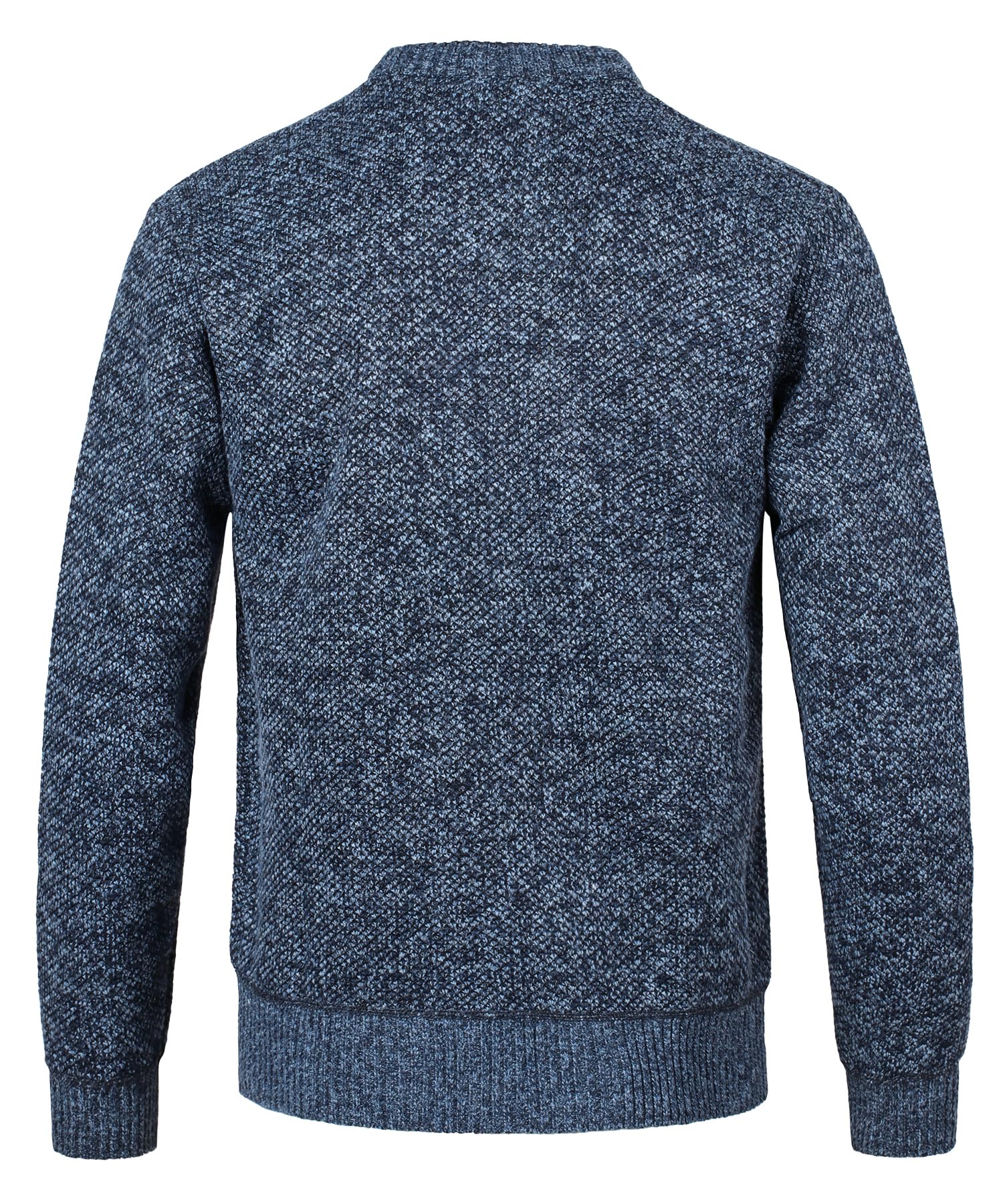Herren Strickjacke V Ausschnitt Fleecejacke Wintermantel Sweatjacke Cardigan Trachtenjacke Warme Winterjacke mit Knopfverschluss und Taschen