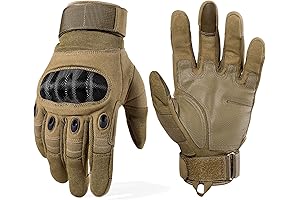 WTACTFUL Outdoor Tactical Tactical Gloves for Men Touchscreen Airsoft Paintball Motorcycle Gloves