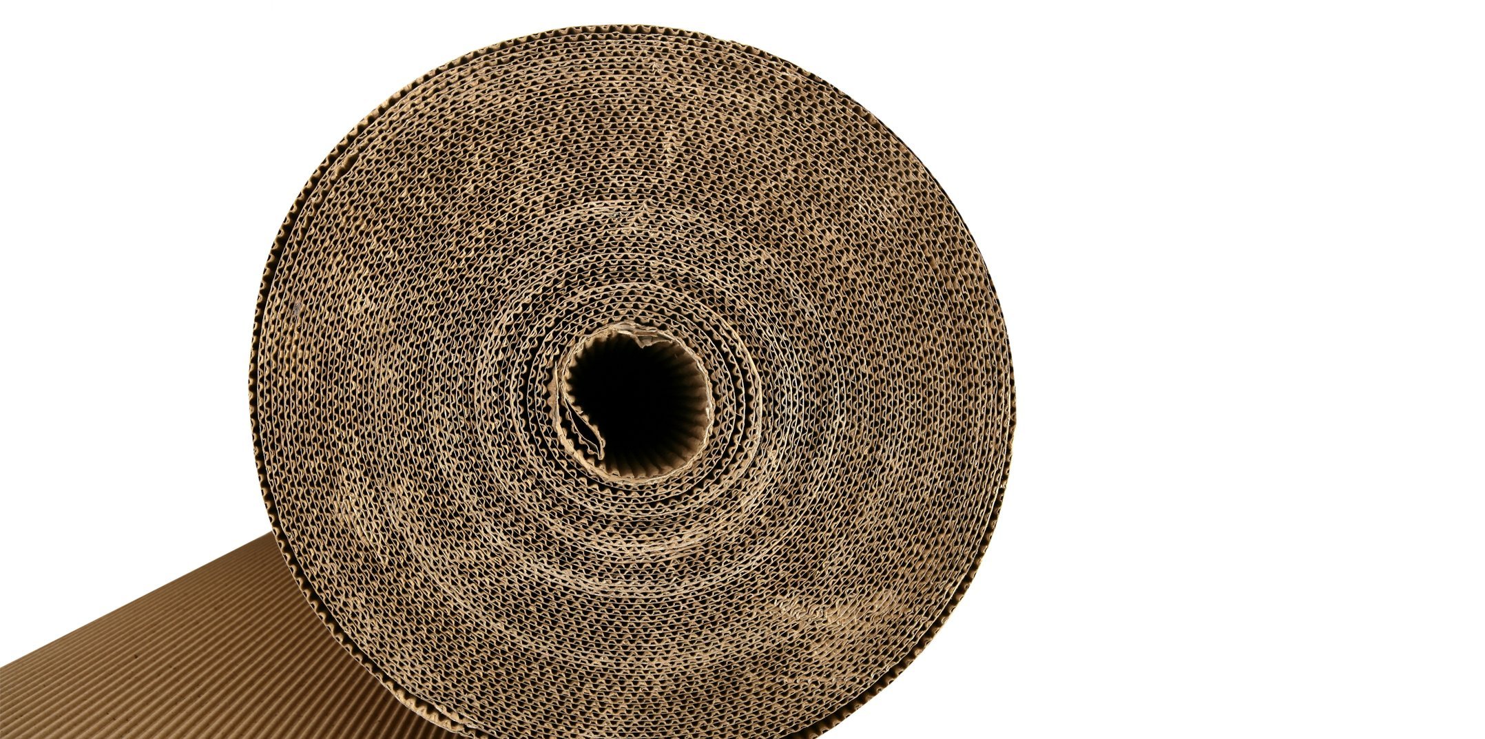 Rollo de carton corrugado 102 cm X 100m lineales