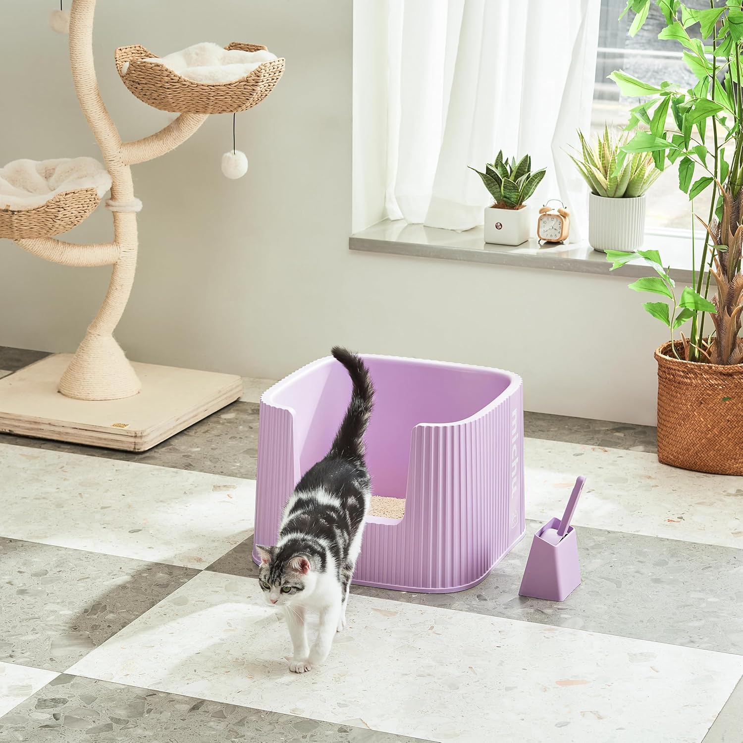 XXL Stella Deluxe Cat Litter Box - Spacious Design