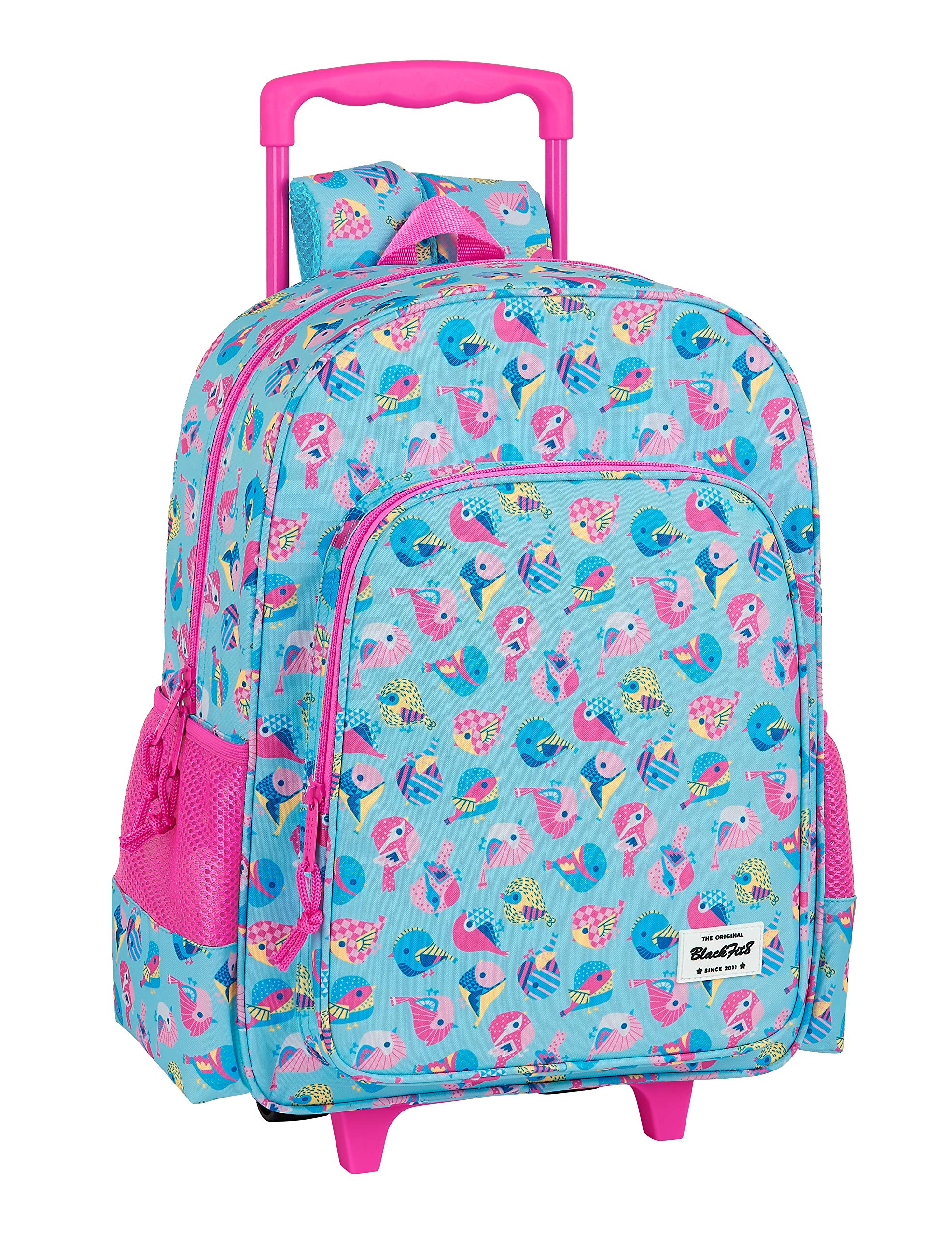 Blackfit8 "Blue Birds mochila con carro compacto, 330x430x150mm