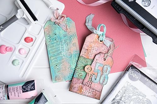 Miniatura 4 de Sizzix Juego de troqueles Thinlits 666280 de Tim Holtz, 43 unidades