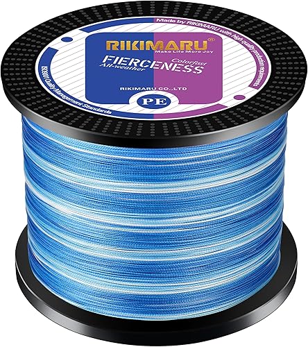 Sedal de pesca trenzado, resistente a la abrasión, Superline con cero elasticidad y baja memoria. Diámetro extrafino 327-1094 yardas, 4-180 libras