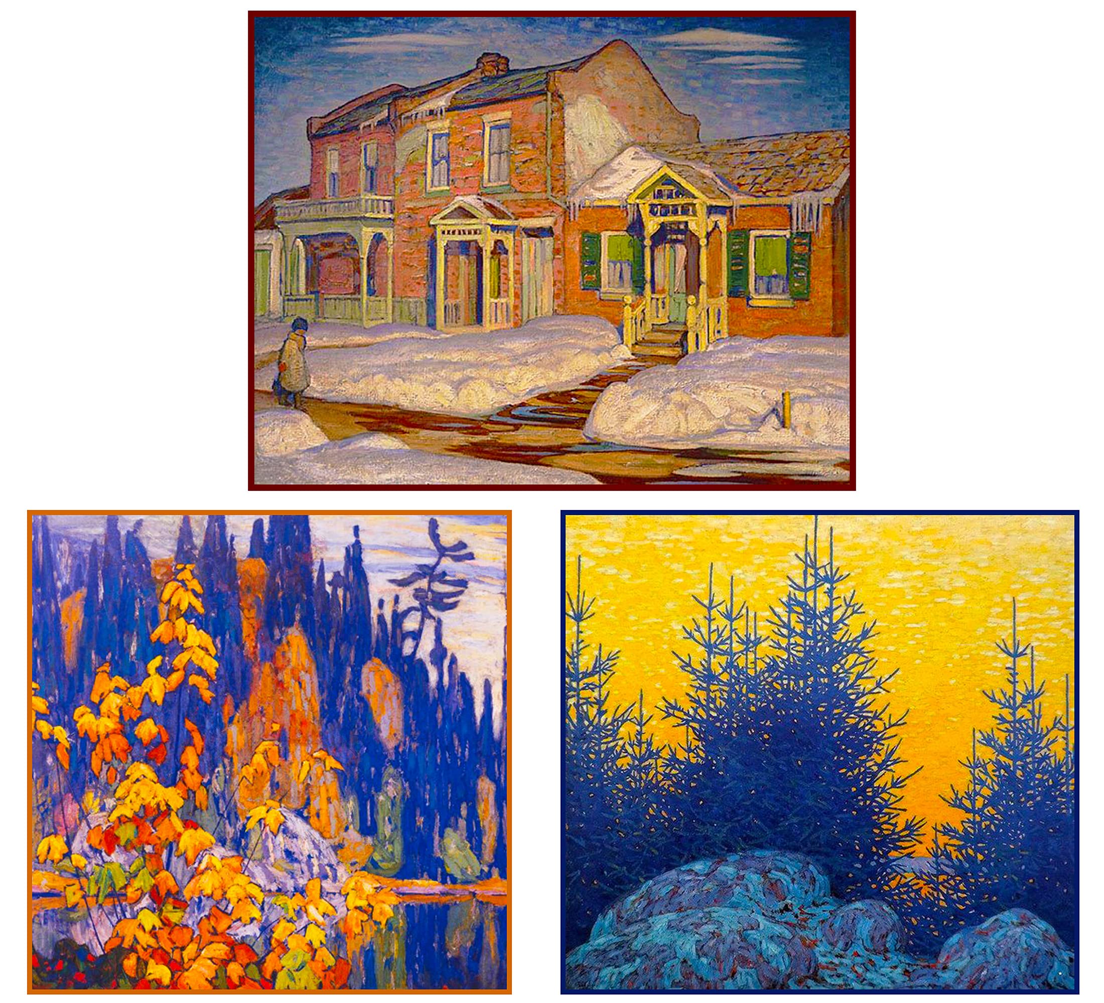 Lawren Harris Deluxe Treasury #1-3 Counted Cross Stitch Patterns Charts