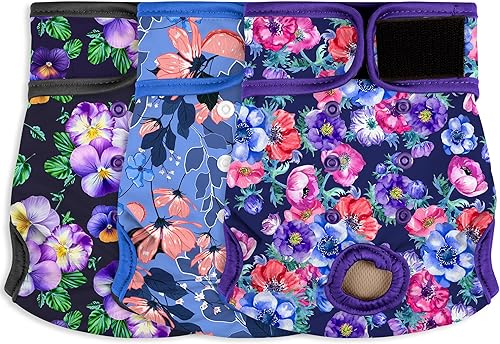 Miniatura 14 de Pañales lavables para perras – Pañales reutilizables de primera calidad para perras en celo – Pañales para perras altamente absorbentes