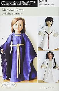 Pattern for Medieval Dress - fits 18