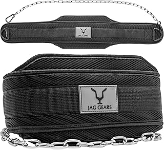 Cinturón de inmersión con cadena de acero resistente de 36 pulgadas + 2 mosquetones, cinturón de inmersión para culturismo, entrenamiento de fuerza, levantamiento de pesas y dominadas,