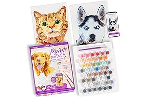 Pets Edition | Immortalize Your Furry Companion with a Unique Custom Painting by Number