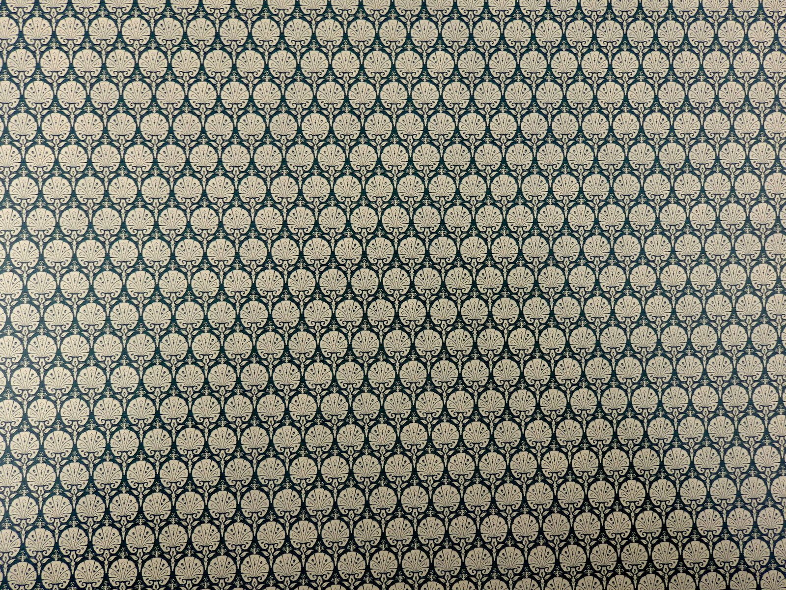 Melody Jane Puppenhaus Tapete – 3 Blätter, 44,4x29,2 Cm, Rosa-grünes Blumenmuster, Maßstab 1:12