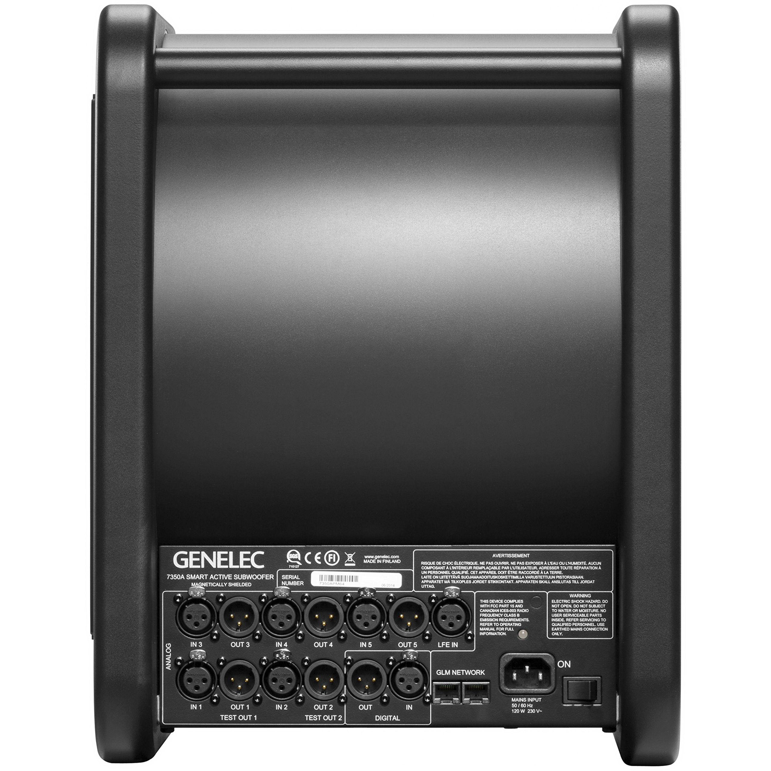 Genelec 7350 APM Active Subwoofer 150 W Subwoofer Black – Tieftöner (Active Subwoofer, 22 – 100 Hz, AC, black)