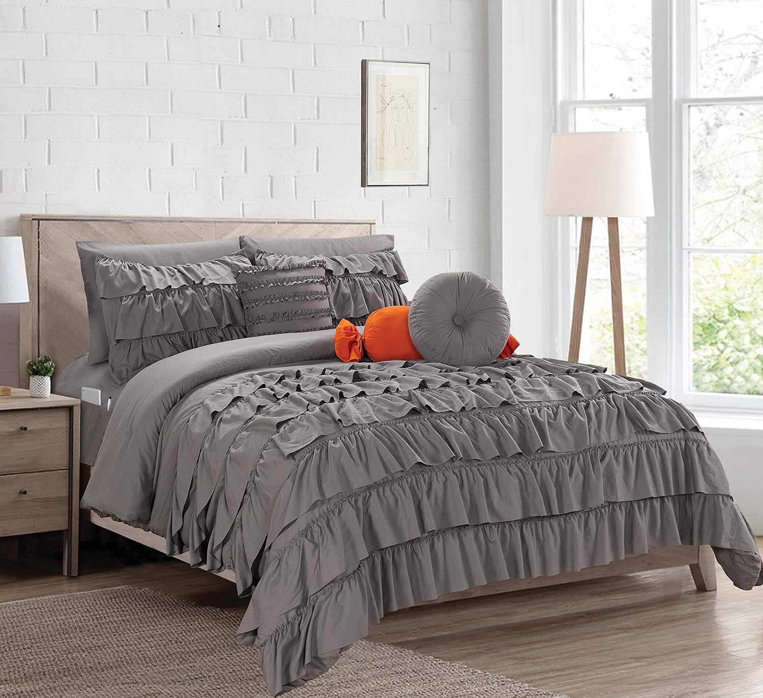 Elegant Comfort Luxurious, Softest, Coziest 10Piece Bedin