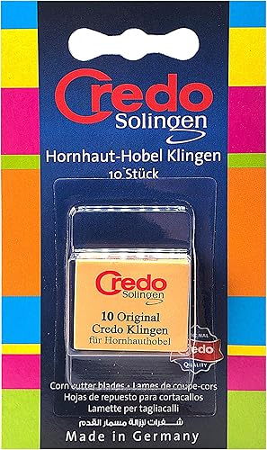Credo Solingen - Cuchillas de repuesto para cortador de maíz profesional, 10 piezas, 0.2 lbs