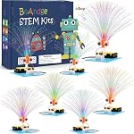 7 Set STEM Toys for Kids 8-10, Science Craft Kits for Kids Activities 10-12 | Fiber Optic Building Toys for 6+ 7+ 8 9 Year Old Boys Girls Birthday Gifts, Science Experiments STEM Projects 8-10