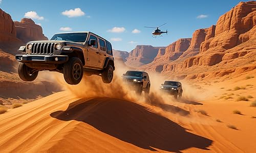 Desert Offroad Driving Simulator: 4X4 Driving & Parking Open World Simulator Game – vue 6