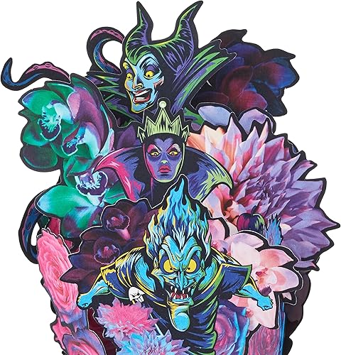 Miniatura 5 de Hallmark Paper Wonder - Tarjeta desplegable para el día de San Valentín de villanos de Disney, para cumpleaños, Halloween, graduaciones,