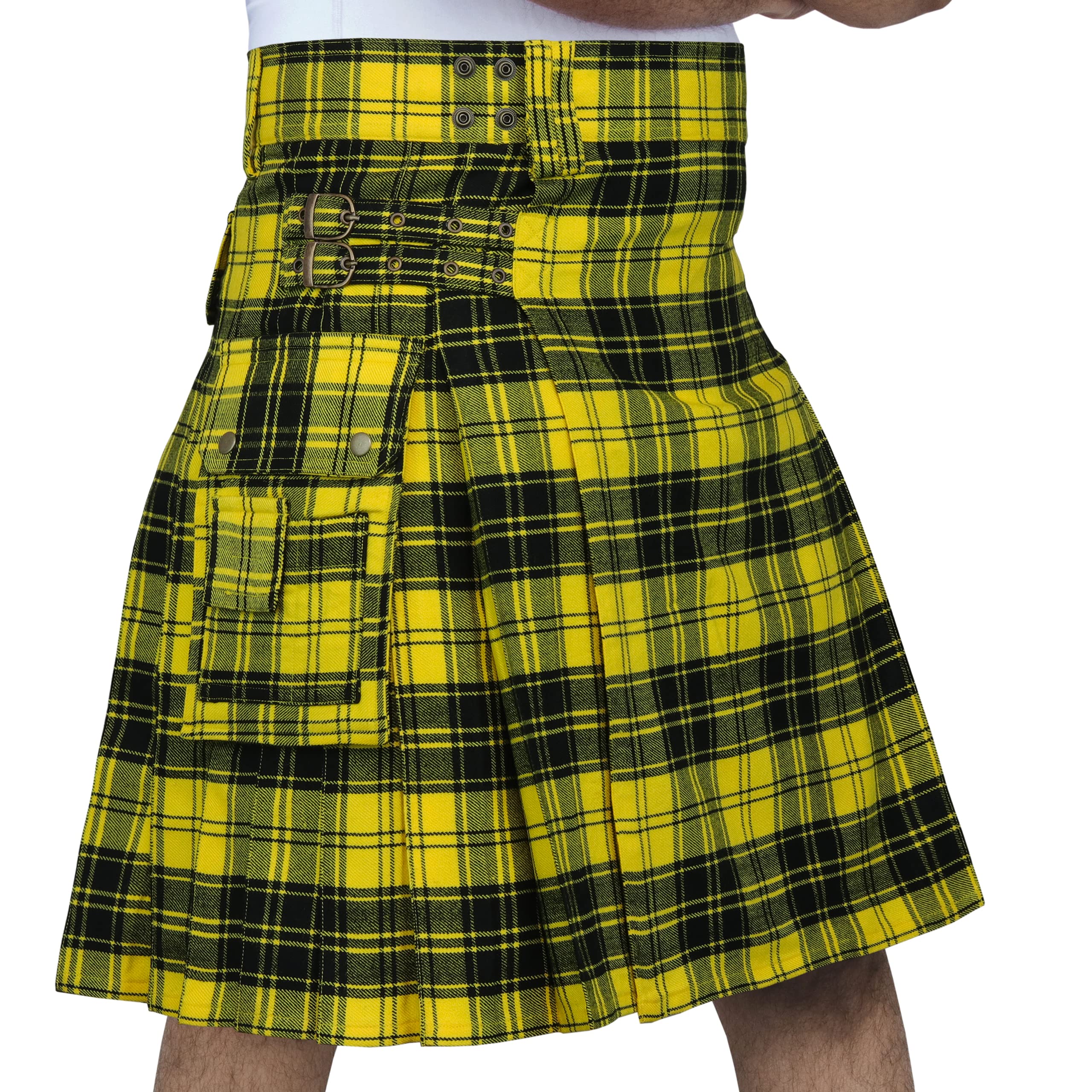 DSS KILTS- Men's Heavy Tartan Utility Kilt-Kilt for Men