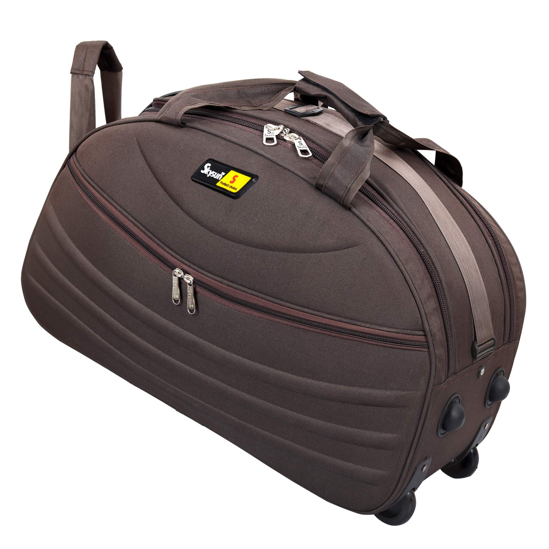 polyester 25 Cms Duffle Bag(S-18-957-BN_Brown)-image-39
