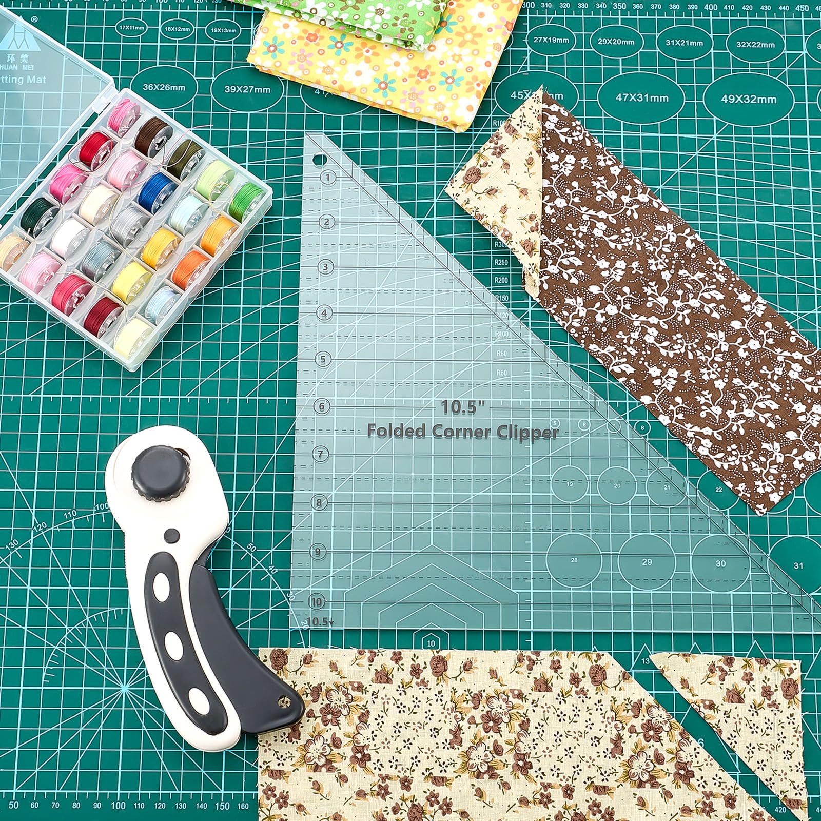 Snapklik.com : Simple Folded Corners Ruler 10.5 Inch Acrylic Folded ...