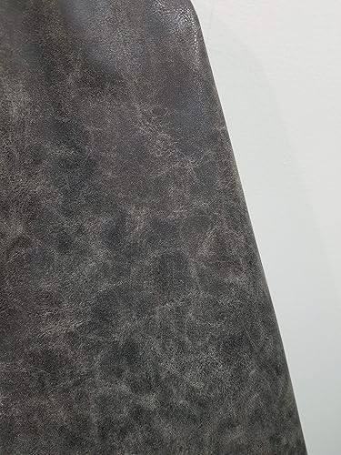 Miniatura 7 de Piel sintética vegana marrón caramelo de cuero sintético de 0.035 in Madison 12 yarda 18-20 pulgadas de ancho x 54 pulgadas de largo, tapicería